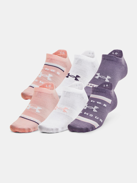 Under Armour Unisexové ponožky Under Armour UA Essential No Show (6 párů)