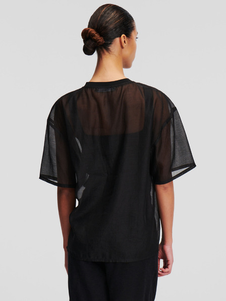 Karl Lagerfeld Organza T-shirt Triko