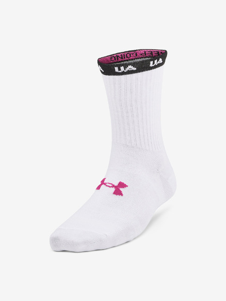 Under Armour UA Essential Nv Mid Crew Ponožky 3 páry