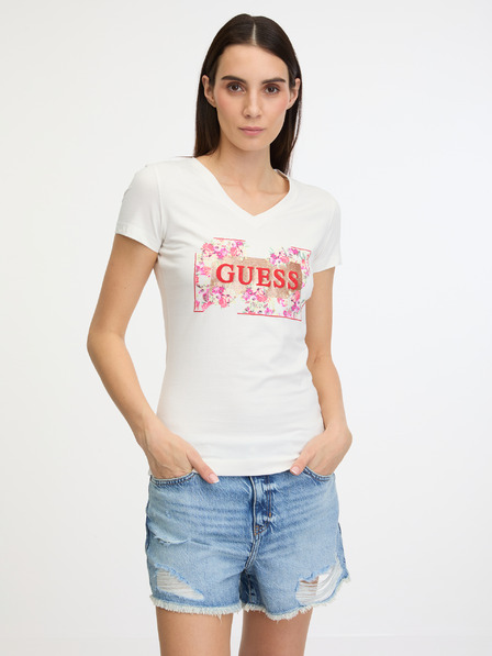 Guess Logo Flowers Triko