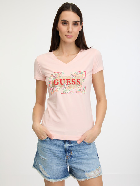 Guess Logo Flowers Triko