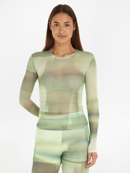 Calvin Klein Jeans Illuminated Mesh Triko