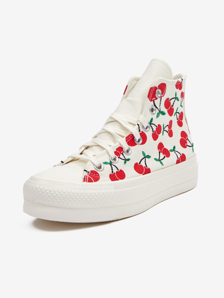 Converse Chuck Taylor All Star Lift Platform Cherries Tenisky