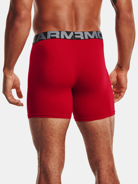 Under Armour UA Charged Cotton 6in Boxerky 3 ks