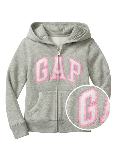 GAP Logo zip hoodie Mikina