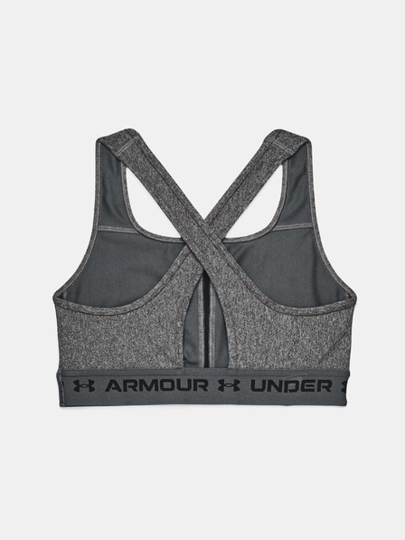 Under Armour Crossback Mid Heather Sportovní podprsenka