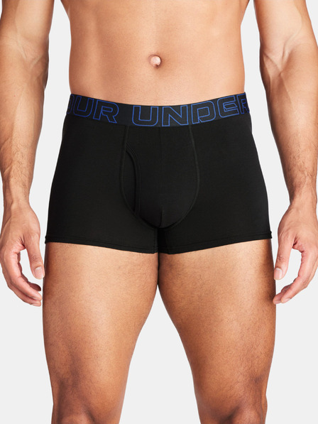 Under Armour M UA Perf Cotton 3in Boxerky 3 ks