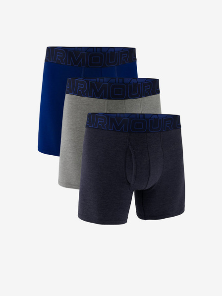 Under Armour M UA Perf Cotton 6in Boxerky 3 ks