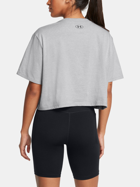 Under Armour UA Boxy Crop Branded SS Triko