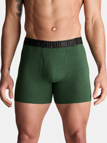 Under Armour M UA Perf Cotton 6in Boxerky 3 ks