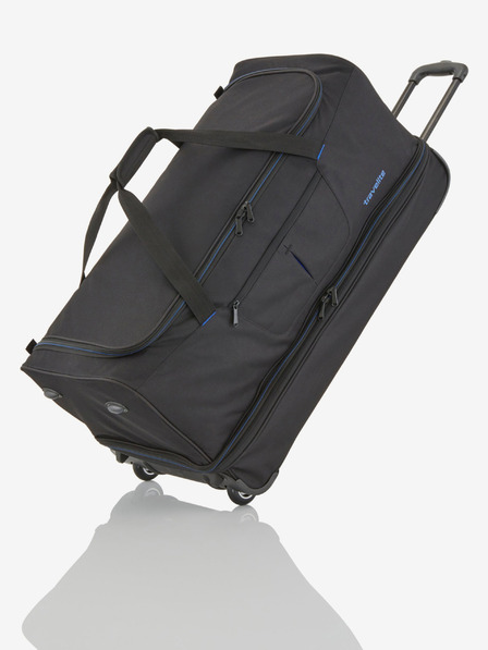 Travelite Basics Wheeled duffle L - černo-modrá Taška