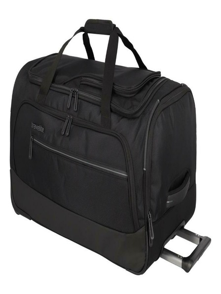 Travelite Crosslite 5.0 Wheeled Duffle M Black Taška