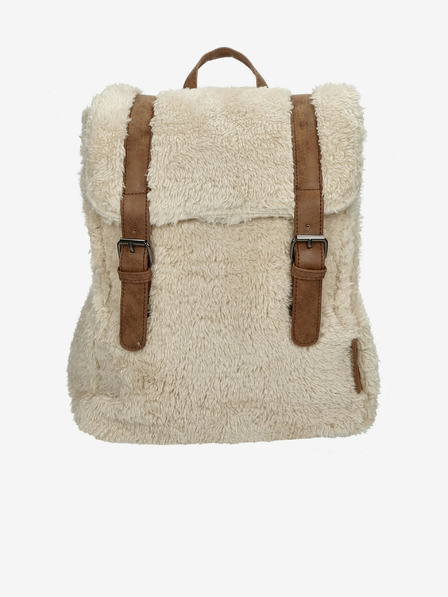 Enrico Benetti Teddy Tablet Backpack Off-White Batoh