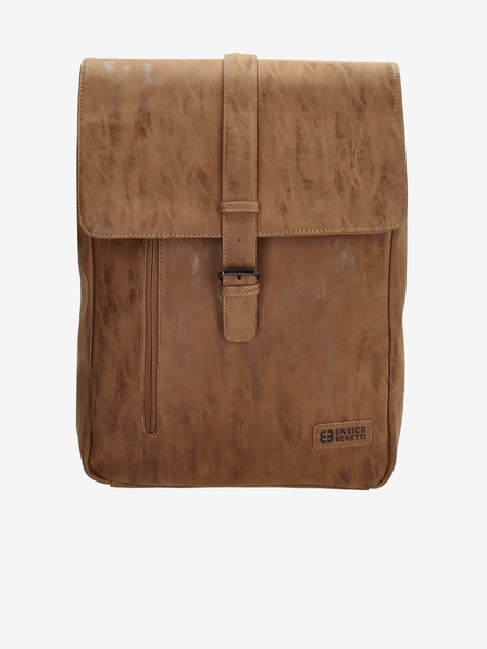 Enrico Benetti Rotterdam 17" Notebook Camel Batoh