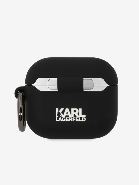 Karl Lagerfeld AirPods 3 Black Pouzdro