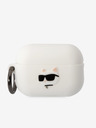 Karl Lagerfeld Airpods Pro 2 White Pouzdro