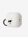 Karl Lagerfeld Airpods Pro 2 White Pouzdro