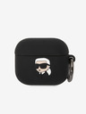 Karl Lagerfeld AirPods 3 Black Pouzdro