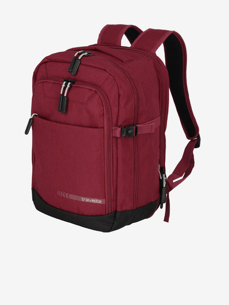 Travelite Kick Off Cabin Backpack Red Batoh