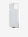 DKNY Liquid Glitter Arch Logo Zadní Kryt pro iPhone 14 Black DKNY