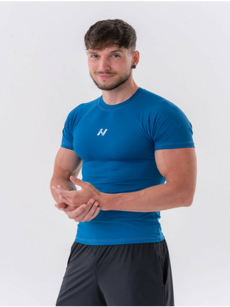 Nebbia Funkční Slim-fit tričko 324 Blue