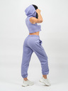 Nebbia Crop mikina bez rukávů MUSCLE MOMMY 258