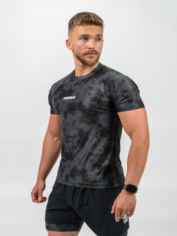 Nebbia Kompresní Camouflage Tričko MAXIMUM 338