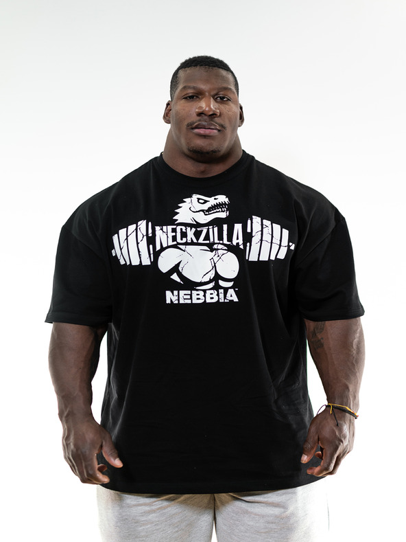 Nebbia NECKZILLA Oversize tričko 968