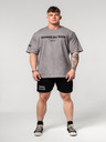 Nebbia Washed-off bavlnený heavyweight tričko GRIND 370