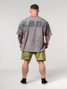 Nebbia Washed-off Oversized tričko NO SHORTCUTS 369
