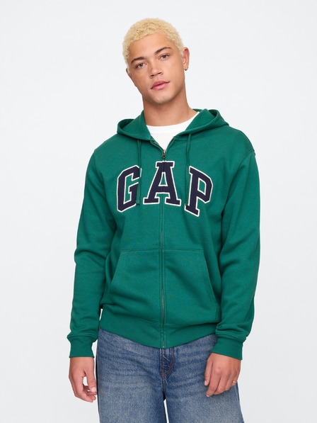 GAP Mikina na zip Logo Gap
