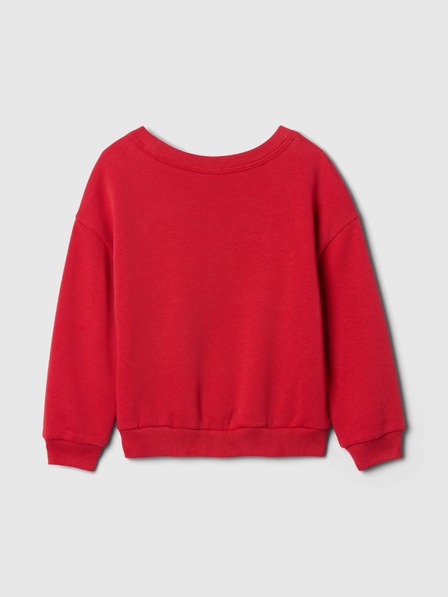 GAP Baby oversize mikina s logem