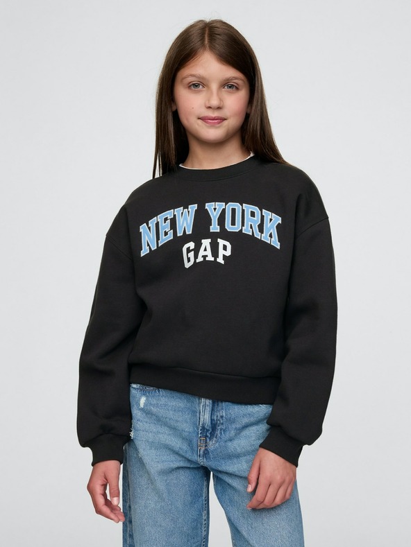 GAP Dětská oversize mikina s logem Gap