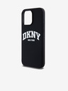 DKNY Liquid Silicone Arch Logo MagSafe Zadní Kryt pro iPhone 15 Pro Max Black DKNY