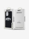 DKNY Liquid Silicone Arch Logo MagSafe Zadní Kryt pro iPhone 15 Pro Max Black DKNY
