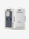 DKNY PC/TPU Repeat Pattern Tonal Stripe Magsafe Zadní Kryt pro iPhone 15 Pro Blue DKNY