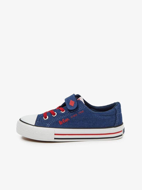 Lee Cooper Modré dětské tenisky Lee Cooper