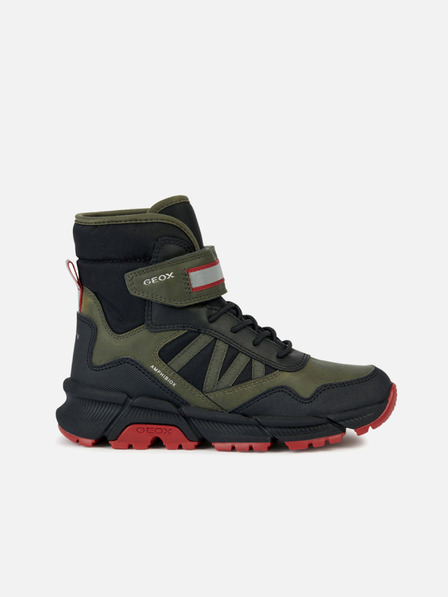 Geox Khaki chlapecká kotníková obuv Geox Flexyper Plus