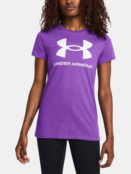 Under Armour Dámské tričko Under Armour UA Rival Logo SS-PPL