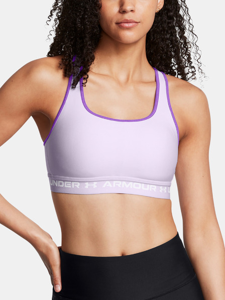Under Armour Dámská podprsenka Under Armour Crossback Mid Bra-PPL