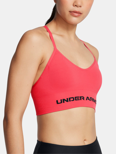 Under Armour Dámská podprsenka Under Armour Vanish Seamless Low Bra-RED