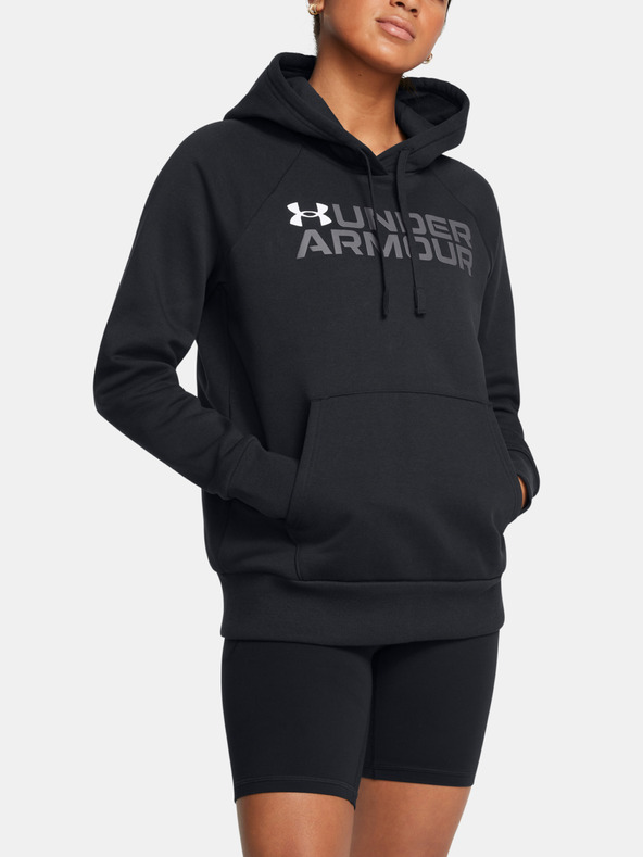 Under Armour Dámská mikina Under Armour Rival Fleece Wordmark Hoodie