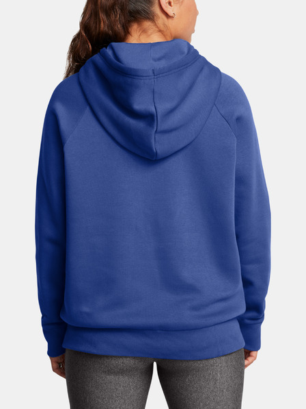 Under Armour Dámská mikina Under Armour Rival Fleece Wordmark Hoodie-BLU