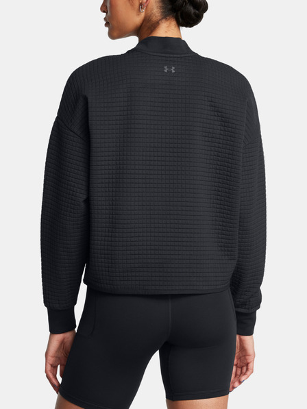 Under Armour Dámská mikina Under Armour Unstoppable Flc Grid Mock LS-BLK