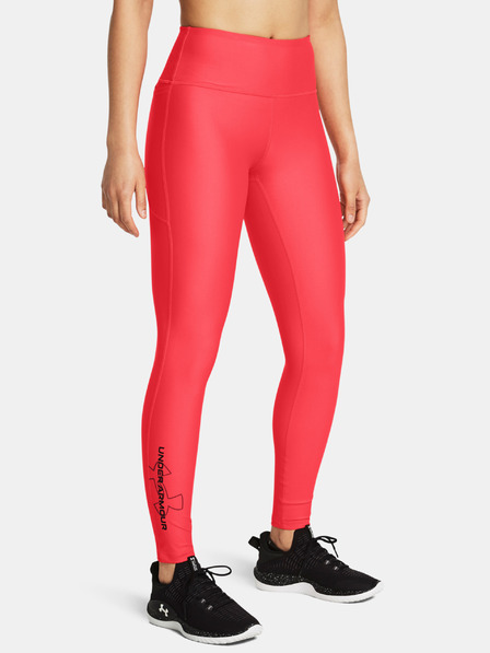 Under Armour Dámské legíny Under Armour Tech Branded Legging-RED