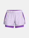 Under Armour Dámské kraťasy Under Armour Play Up 2-in-1 Shorts-PPL
