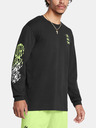 Under Armour Pánské tričko Under Armour Curry HW Verbiage LS Tee-BLK