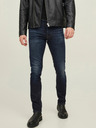 Jack & Jones Tmavě modré pánské slim fit džíny Jack & Jones Glenn