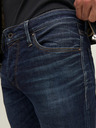 Jack & Jones Tmavě modré pánské slim fit džíny Jack & Jones Glenn