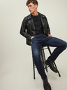 Jack & Jones Tmavě modré pánské slim fit džíny Jack & Jones Glenn